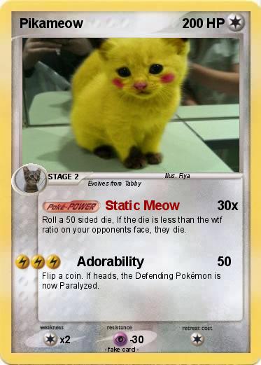 Pokemon Pikameow