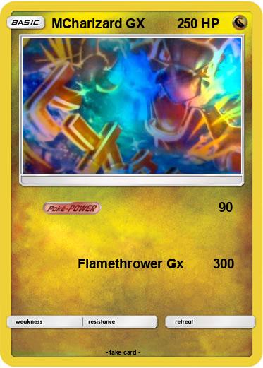 Pokemon MCharizard GX         2