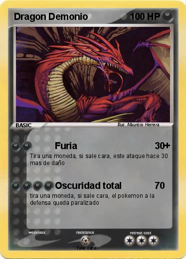 Pokemon Dragon Demonio