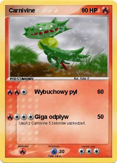 Pokemon Carnivine
