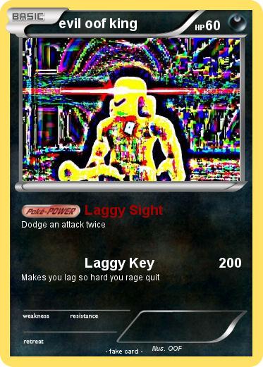Pokemon evil oof king