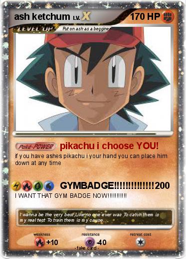 Pokemon ash ketchum