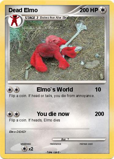 Pokemon Dead Elmo