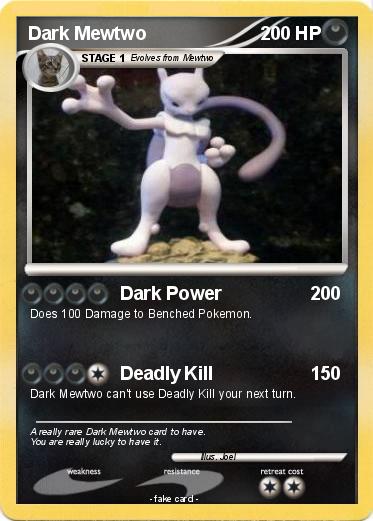 Pokemon Dark Mewtwo