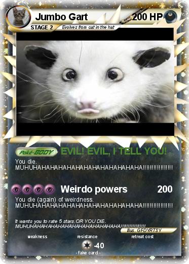 Pokemon Jumbo Gart