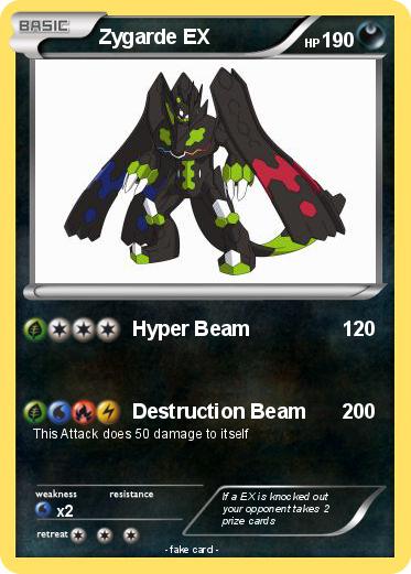 Pokemon Zygarde EX