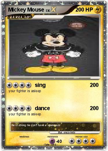 Pokemon Mickey Mouse