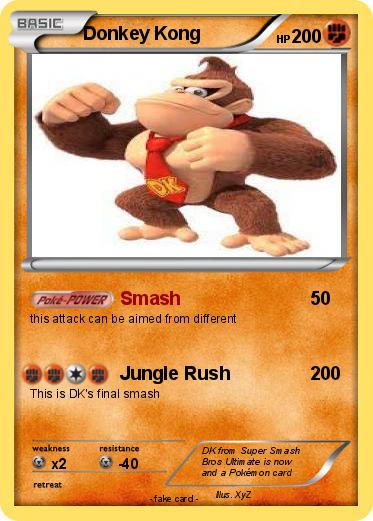 Pokemon Donkey Kong