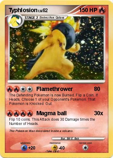 Pokemon Typhlosion