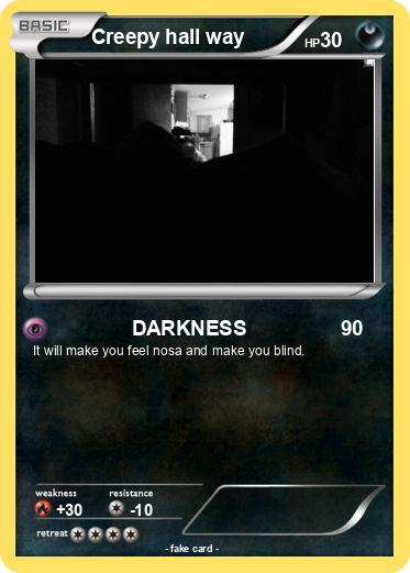 Pokemon Creepy hall way