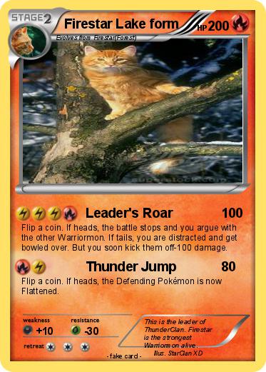 Pokemon Firestar Lake form