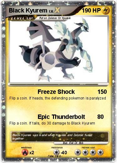 Pokemon Black Kyurem