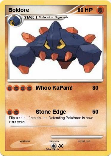 Pokemon Boldore