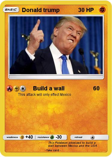 Pokemon Donald trump