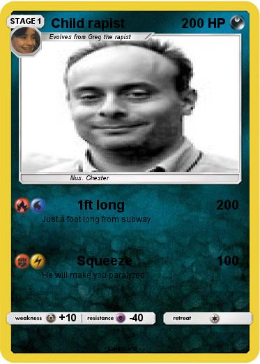 Pokemon Child rapist