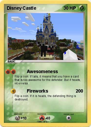 Pokemon Disney Castle