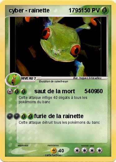 Pokemon cyber - rainette            1795