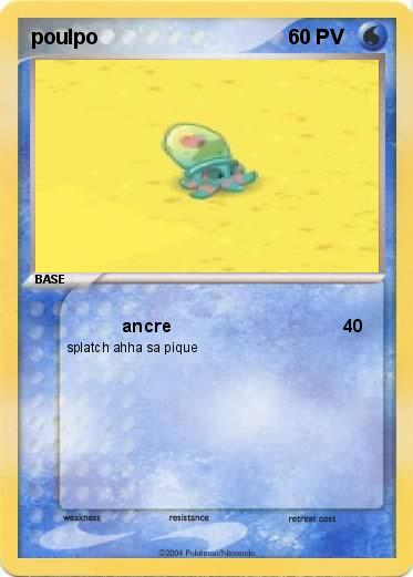 Pokemon poulpo