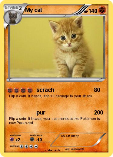 Pokemon My cat