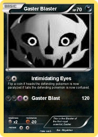 Pokemon Gaster Blaster