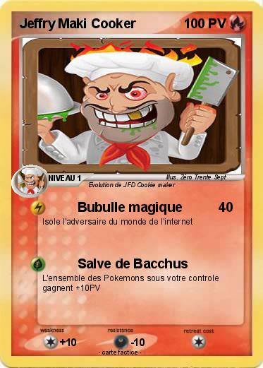 Pokemon Jeffry Maki Cooker