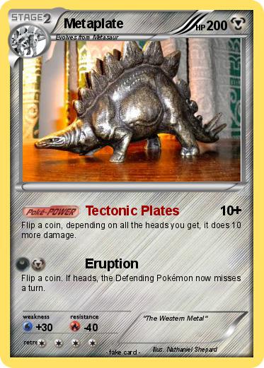 Pokemon Metaplate