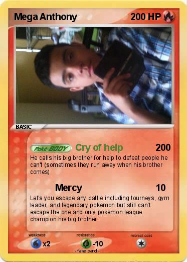 Pokemon Mega Anthony