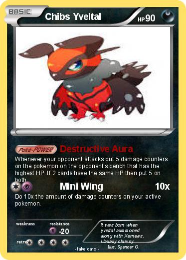 Pokemon Chibs Yveltal