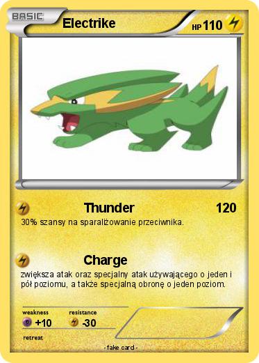 Pokemon Electrike