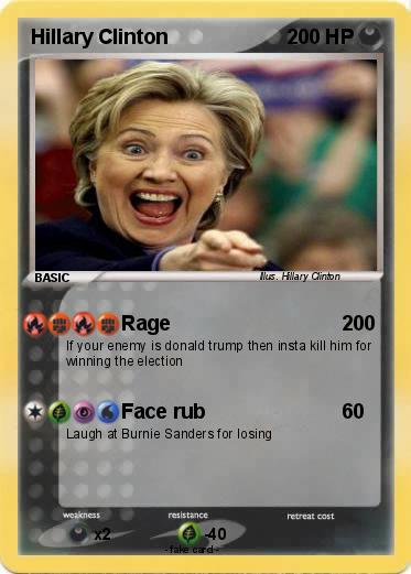 Pokemon Hillary Clinton