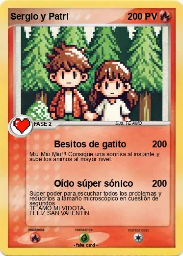 Pokemon Sergio y Patri