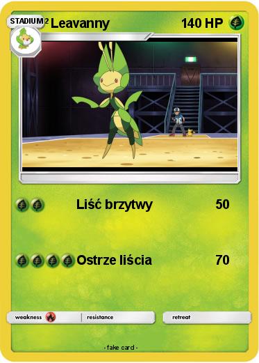 Pokemon Leavanny