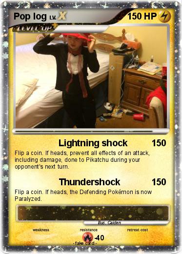 Pokemon Pop log