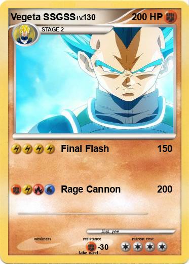 Pokemon Vegeta SSGSS