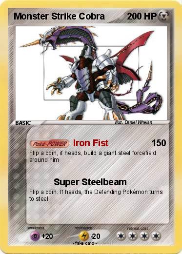 Pokemon Monster Strike Cobra