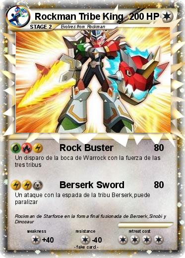 Pokemon Rockman Tribe King