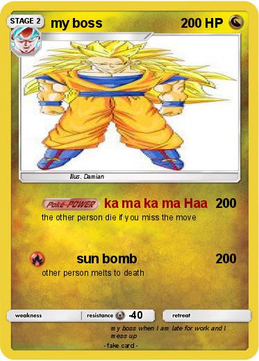 Pokemon my boss