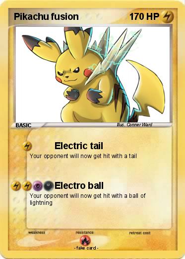Pokemon Pikachu fusion