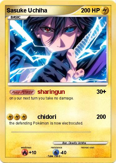 Pokemon Sasuke Uchiha