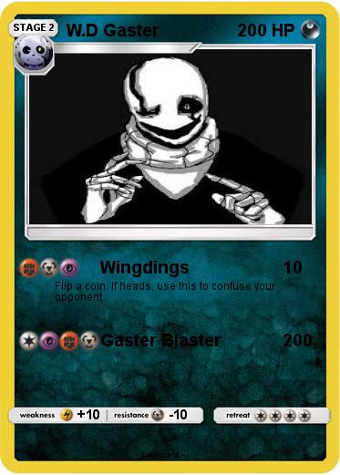 Pokemon W.D Gaster