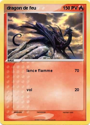 Pokemon dragon de feu