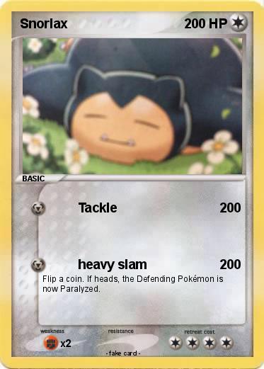 Pokemon Snorlax