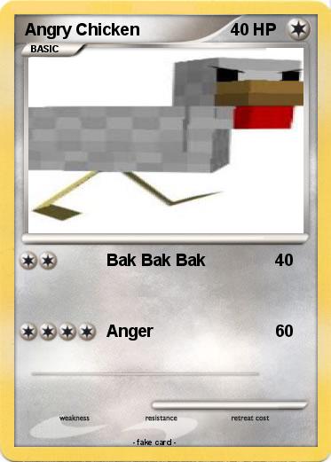 Pokemon Angry Chicken