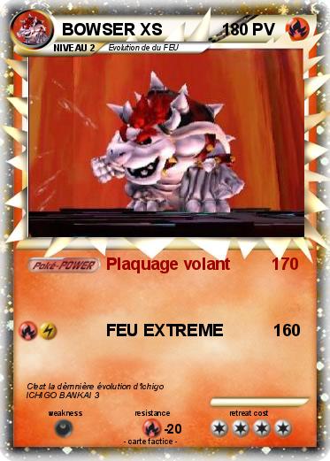 Pokemon BOWSER XS             1