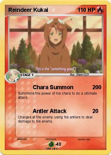 Pokemon Reindeer Kukai