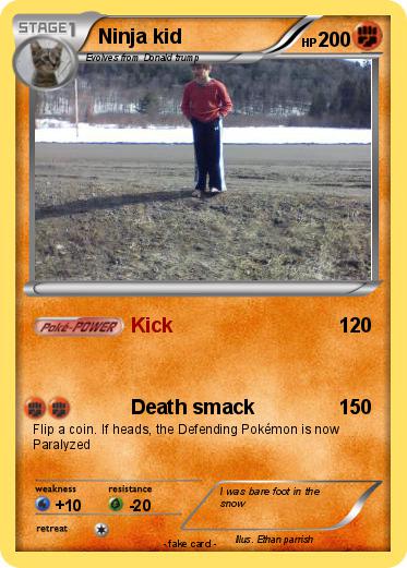 Pokemon Ninja kid