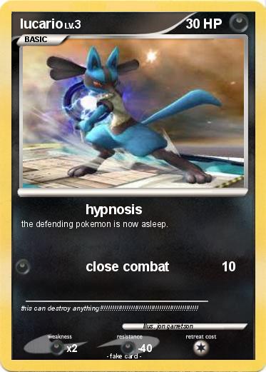 Pokemon lucario