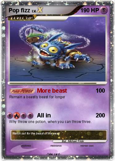 Pokemon Pop fizz