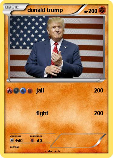 Pokemon donald trump
