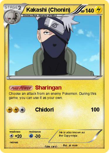 Pokemon Kakashi (Chonin)